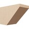 Ekena Millwork 6in. W x 8in. H x 12in. L Concord Woodgrain TimberThane Rafter Tail, Primed Tan RFTUR06X08X12CONRCPR - alternate 1